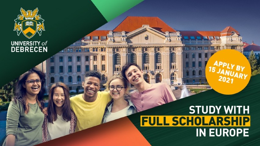 The University of Debrecen Stipendium Hungaricum Scholarship in Hungary 2021