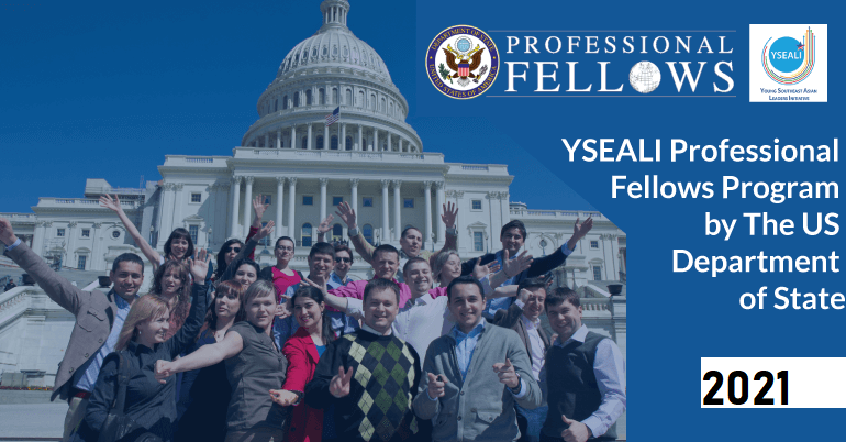 YSEALI PFP Professional Fellows Program in the United States