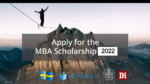 Stockholm School of Economics Executive MBA Scholarship sweden