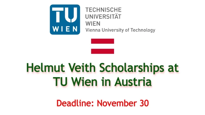 Helmut Veith Scholarship at TU Wien in Austria