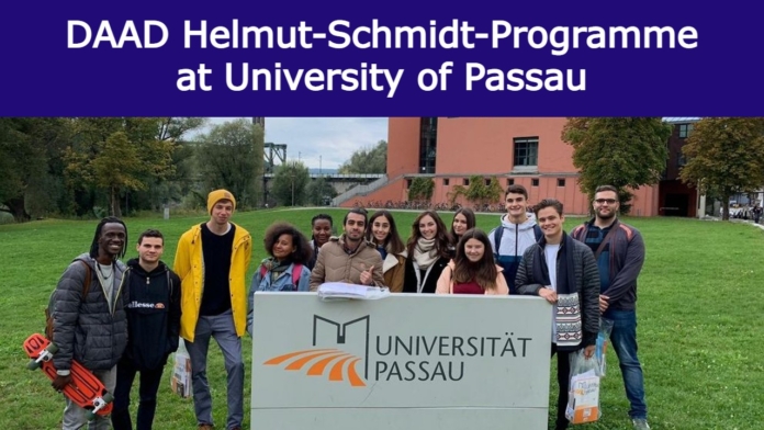 The DAAD Helmut-Schmidt-Programme at University of Passau in Germany