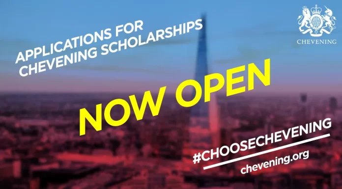British Chevening Scholarships 2024 for International Student in UK